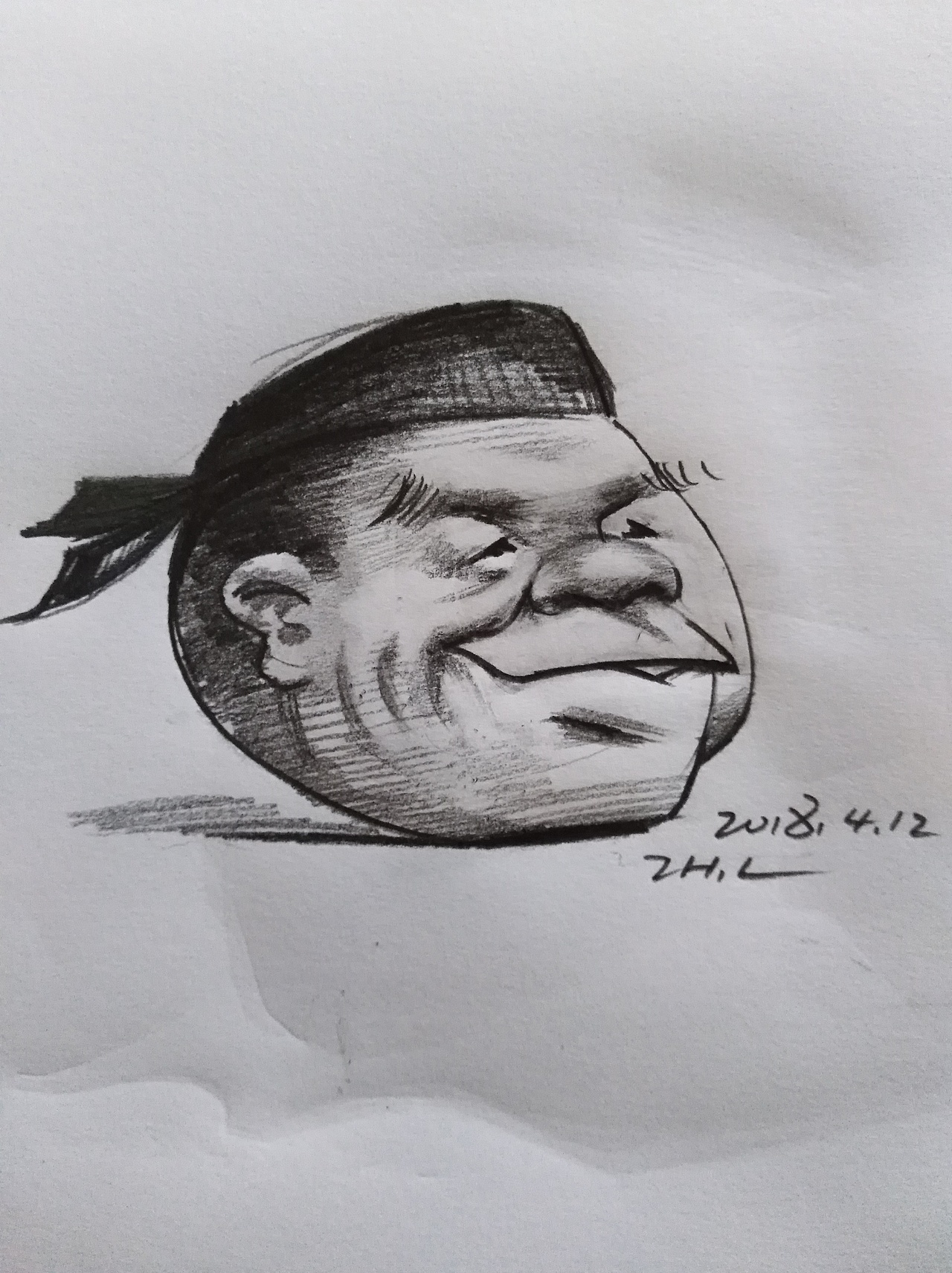 赵传漫像,我是一只愤怒的小鸟_郑路漫画工作室-站酷zcool