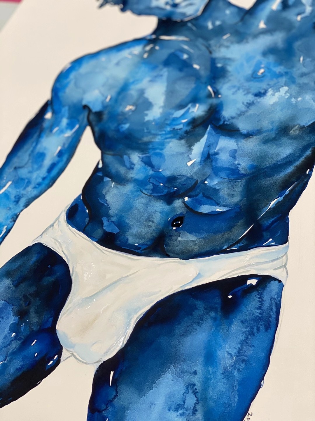 吴子涵2020人体水彩