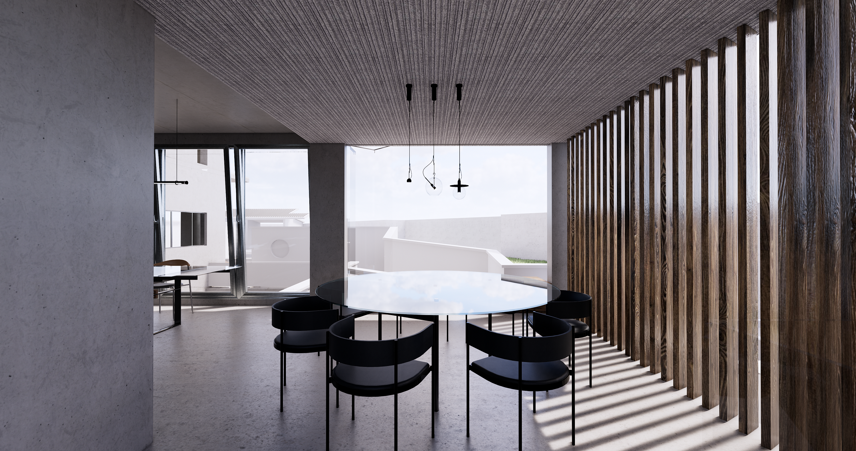 清水混凝土别墅|空间|家装设计|dezoe - 原创作品 - 站酷 (zcool)