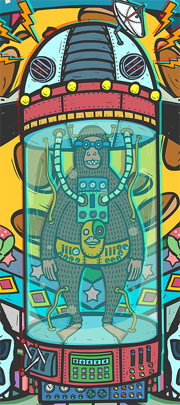 复古插画（图ZMTQ5NjAwMjQ=） - 商业插画 - 站酷设计师铁皮怪鸭原创素材 - 站酷ZCOOL