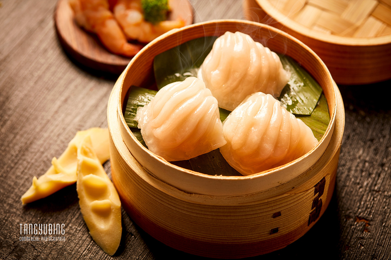 美食摄影—粤式点心虾饺皇