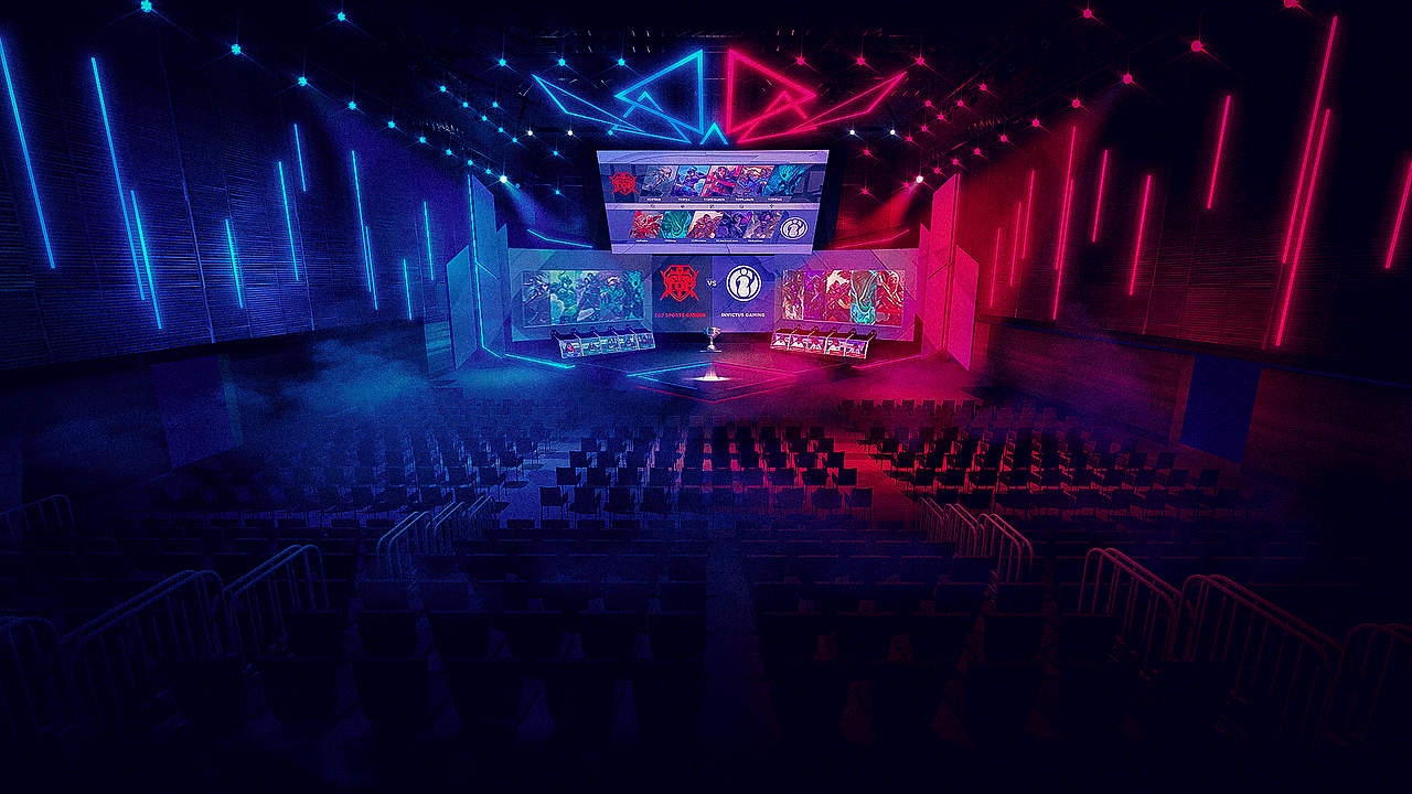 LPL上海主会场比赛厅（图ZMjUwMDY4ODk2） - 舞台美术 - 站酷设计师guqifan945原创素材 - 站酷ZCOOL