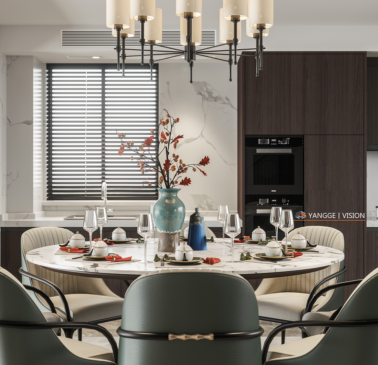 中式客厅（图ZMjA0MDYxNTIw） - 家装设计 - 站酷设计师画图小哥原创素材 - 站酷ZCOOL