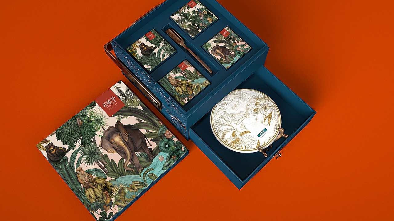 小罐茶-插画包装设计（图ZMjA1MzkyOTQ0） - 包装 - 站酷设计师狼耕创意设计原创素材 - 站酷ZCOOL