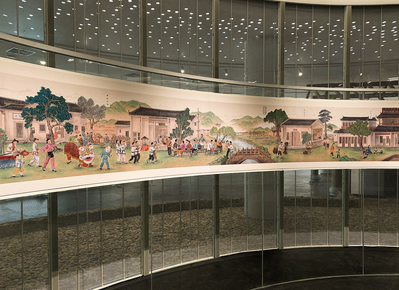 丘成桐国际会议中心/蕉岭客韵长卷（图ZMjYzNzU0NTI4） - 绘画 - 站酷设计师卷Jan原创素材 - 站酷ZCOOL