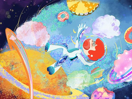 行空幻想（個(gè)人主頁-ZNDY3MDEwOTY=） - 兒童插畫 - 站酷設(shè)計(jì)師Z59146422原創(chuàng)素材 - 站酷ZCOOL