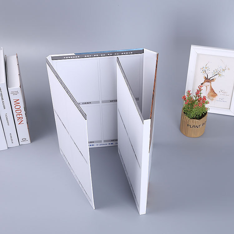 橱柜PET门板色卡箱定制衣柜高光板材色卡展示册