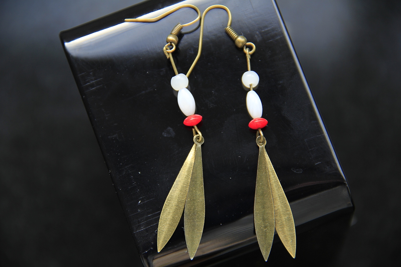 【原创手工耳坠】——【剑心】（图ZMzQxOTExNTY=） - 首饰设计 - 站酷设计师孙囍瑶原创素材 - 站酷ZCOOL