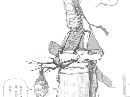 一些臆想的古代神话世界的人物们