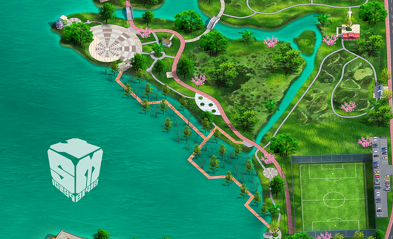 03三维风格景区导览图(39p)