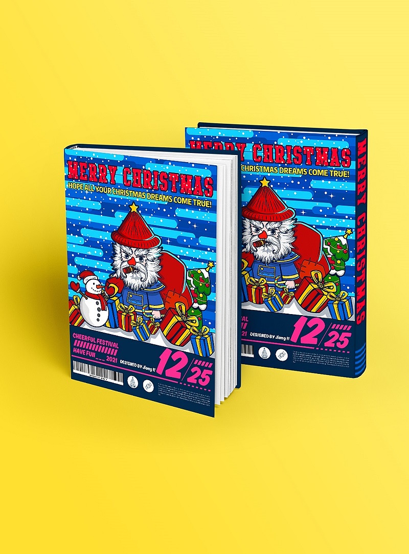 潮流插画 | 圣诞节插画设计（图ZMjY5NDE0MTA0） - 商业插画 - 站酷设计师江十一啊原创素材 - 站酷ZCOOL