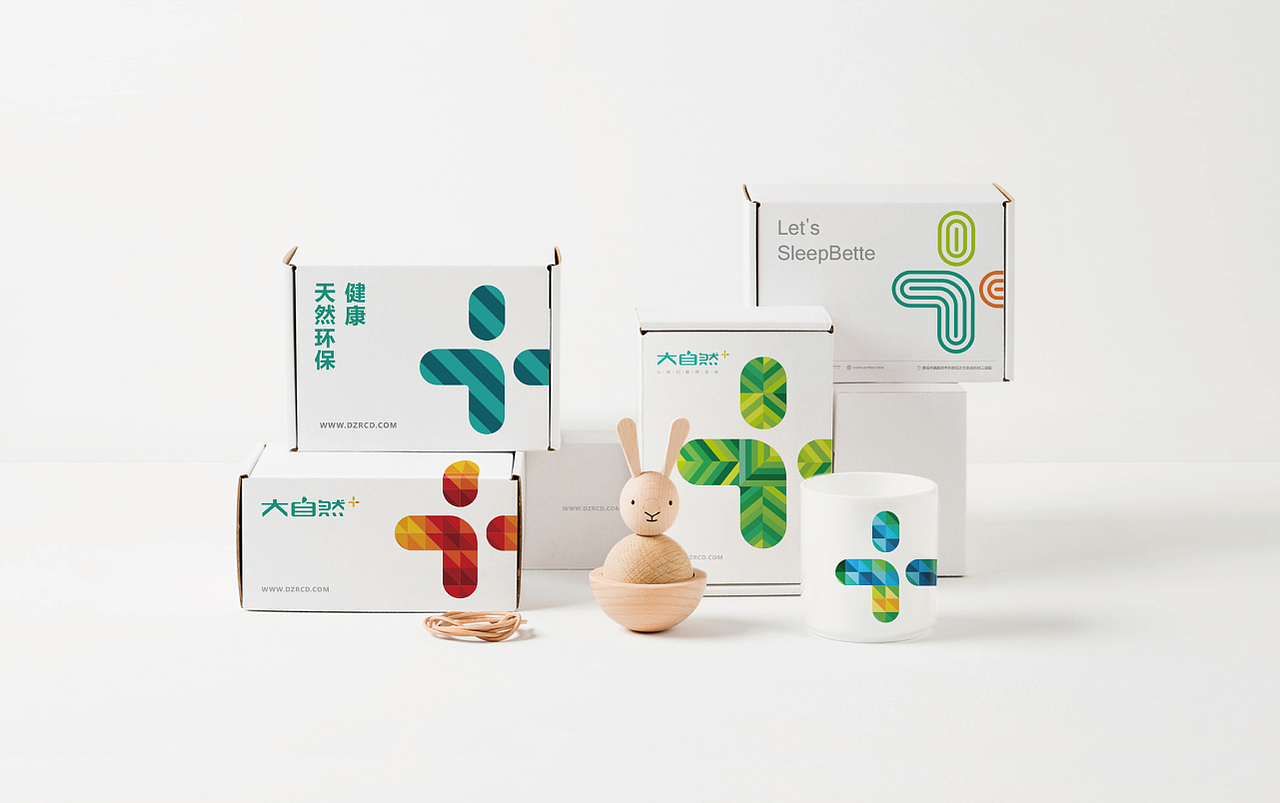 上行设计/ 四个企业形象vi设计(合集)