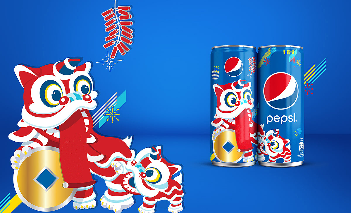 《百事可乐》包装设计