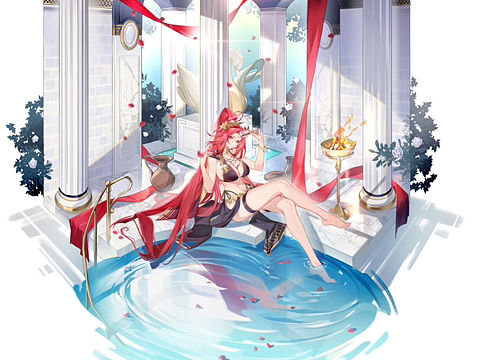 个人作品·奥奇传说页游立绘