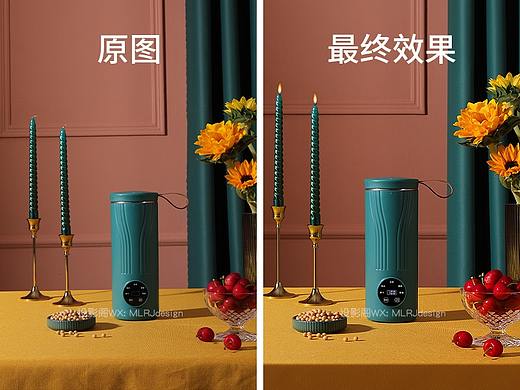 【Photoshop教程】豆浆机修图教学