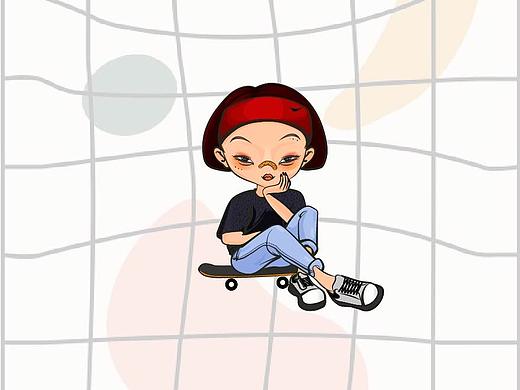 Q版人物（个人主页-ZNDA4MDM2ODA=） - IP形象 - 站酷设计师萝萝萝努力努力原创素材 - 站酷ZCOOL