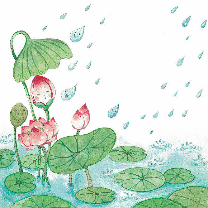 一套90多张低幼儿童诗歌散文的小插画～水彩手绘～大连/插画师/3年前