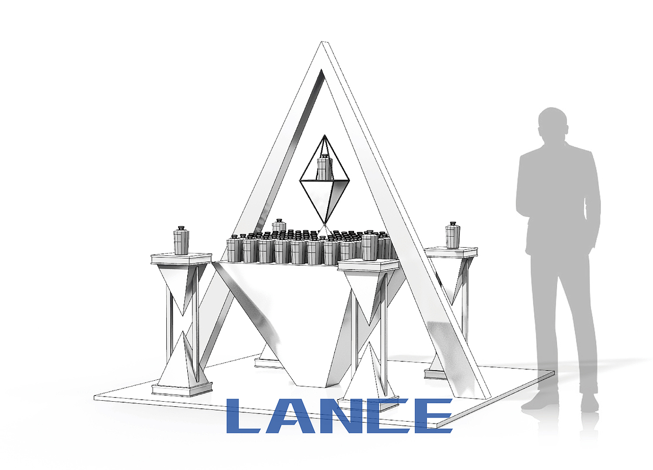 白酒 Posm道具设计，陈列道具（图ZMjkxODMxMjMy） - 展陈设计 - 站酷设计师LanceXi原创素材 - 站酷ZCOOL