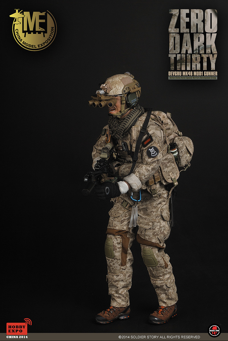 美军DEVGRU- MK46 MOD1机鎗手 -猎杀本拉登（图ZMTExMDE5MTY4） - 手办/模玩 - 站酷设计师SoldierStory原创素材 - 站酷ZCOOL