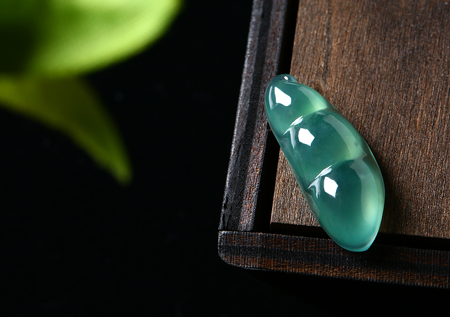 冰晴翡翠豆子裸石