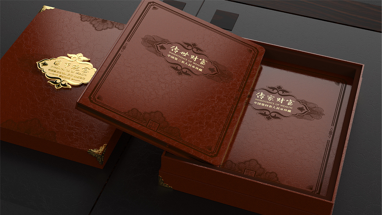 《国币瑰宝》珍藏套装（图ZMjY4MzM3NDcy） - 包装 - 站酷设计师我的跳跳呀原创素材 - 站酷ZCOOL