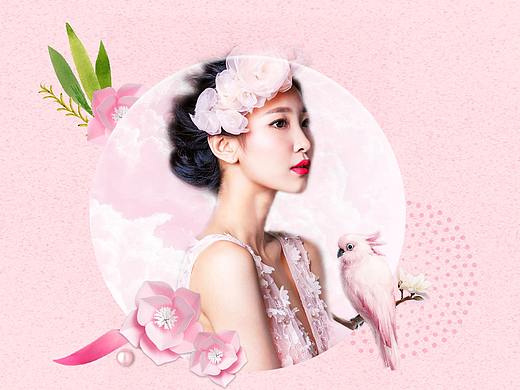 粉色系海報(bào)（個(gè)人主頁-ZMzg1MzkwMzI=） - 海報(bào) - 站酷設(shè)計(jì)師蝦米飯團(tuán)團(tuán)原創(chuàng)素材 - 站酷ZCOOL