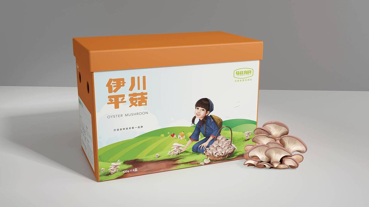 洛阳伊川平菇（图ZMjEwMjg1Mzky） - 包装 - 站酷设计师玖盛传奇原创素材 - 站酷ZCOOL