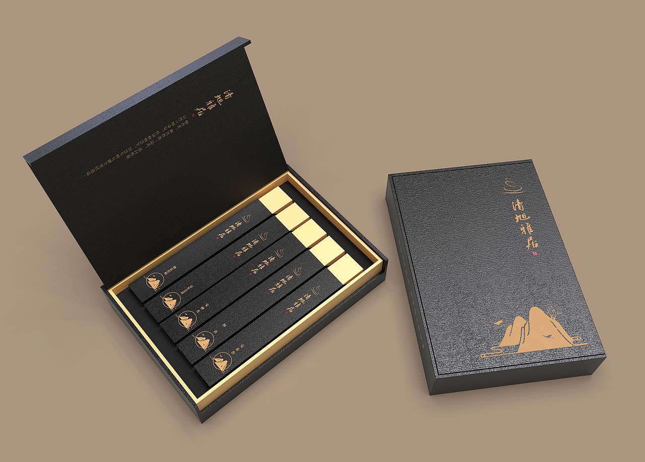 清旭雅居丨香品包装设计（图ZMjcxNTM0ODg0） - 包装 - 站酷设计师魏弢原创素材 - 站酷ZCOOL