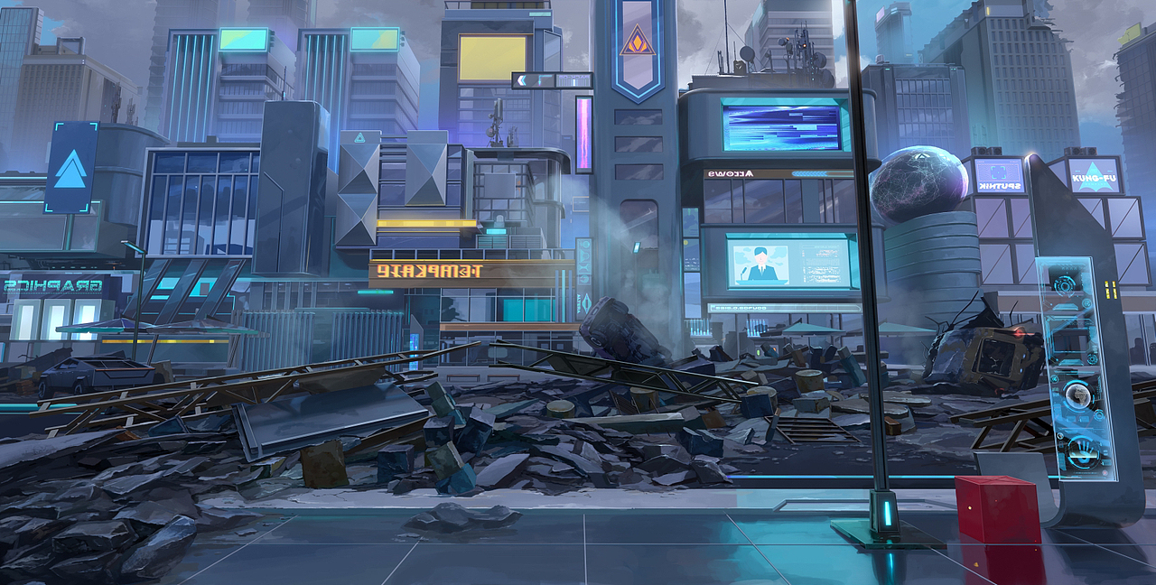 科幻场景设计（图ZMzUwMDI5MTU2） - 概念设定 - 站酷设计师杰KK原创素材 - 站酷ZCOOL