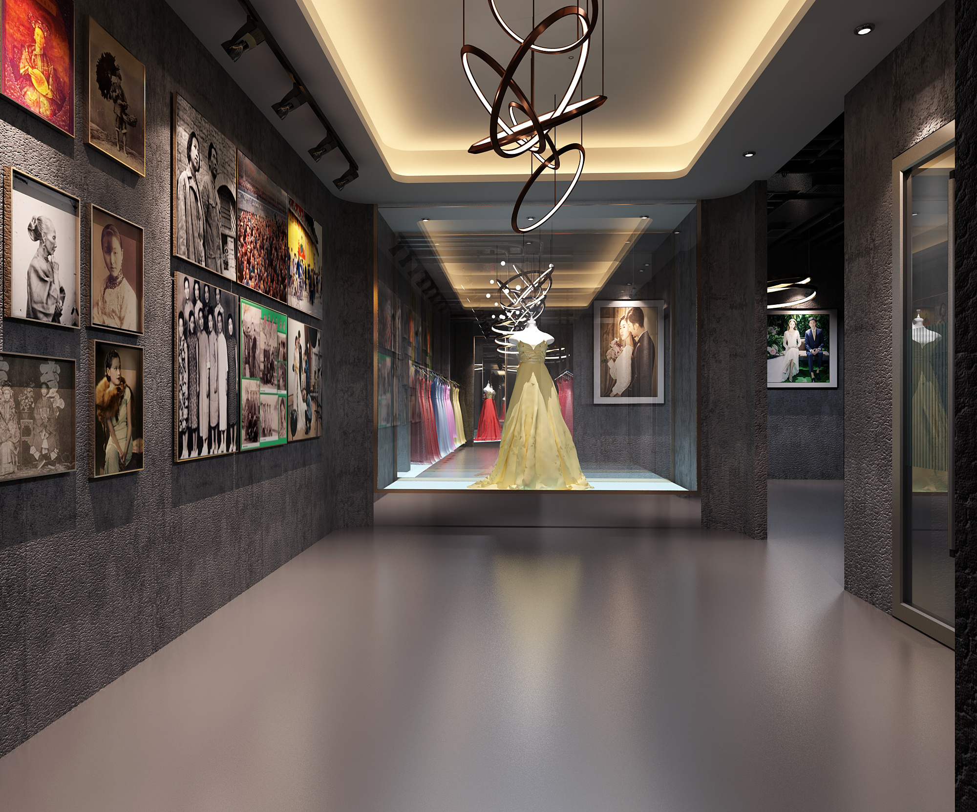 婚纱店——提拉米苏环球旅拍|空间|室内设计|天斐效果图雪儿 - 原创