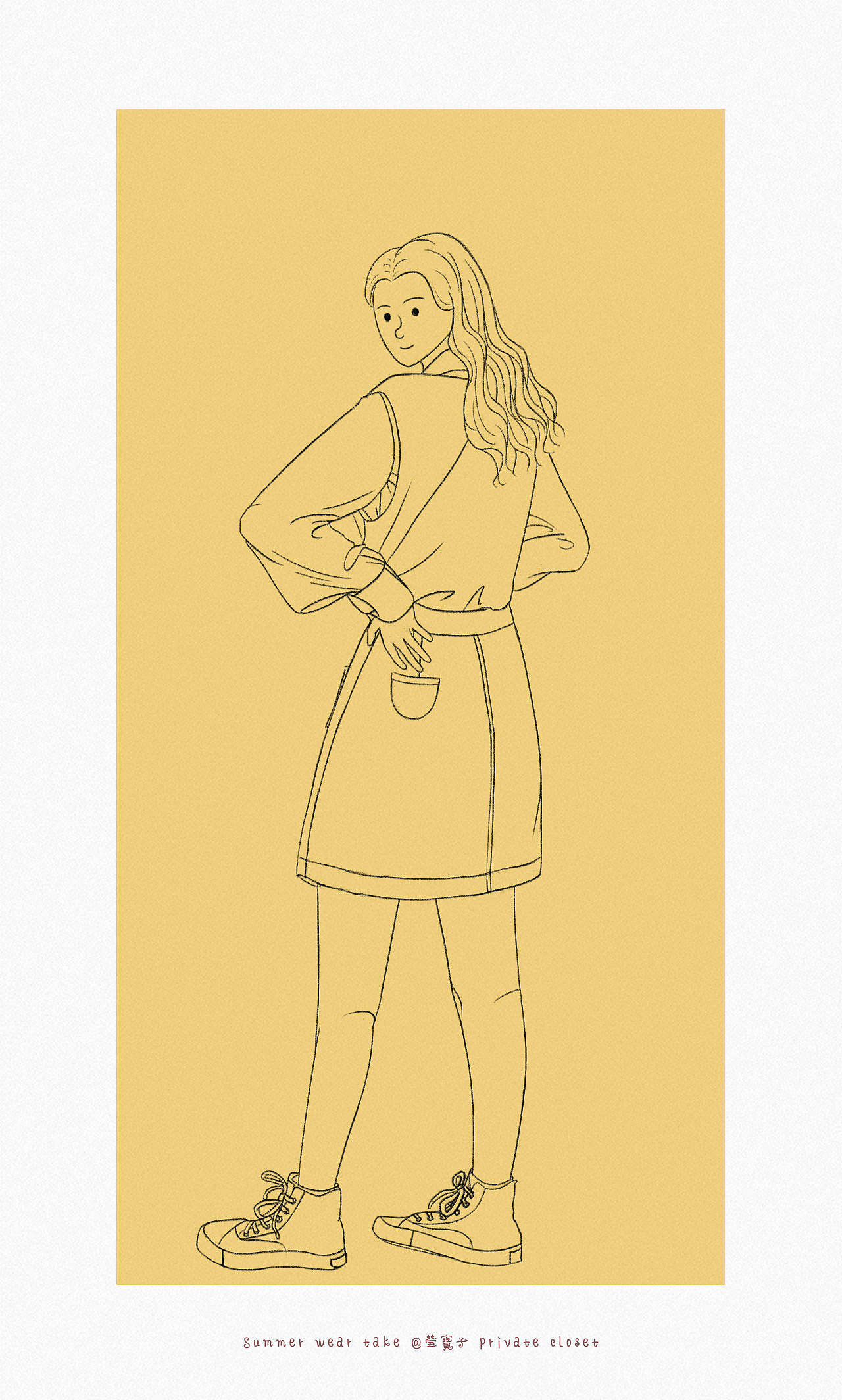 人物插画（图ZMjM3MjIzOTA4） - 艺术插画 - 站酷设计师滢木一原创素材 - 站酷ZCOOL