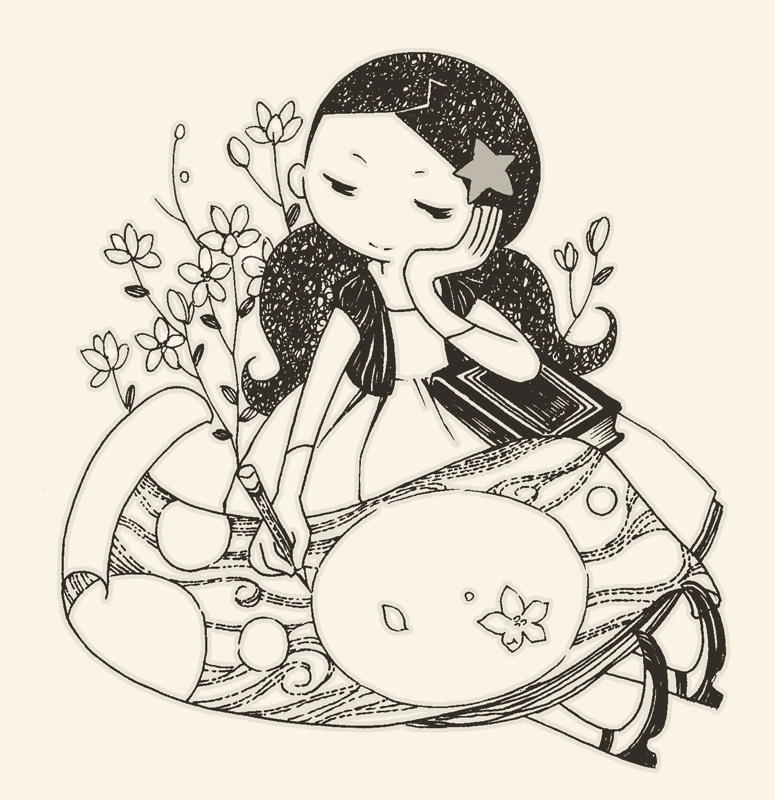 儿童黑白小插图1|插画|儿童插画|zhuazhua83 - 原创作品 - 站酷