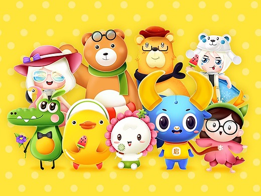 吉祥物集合