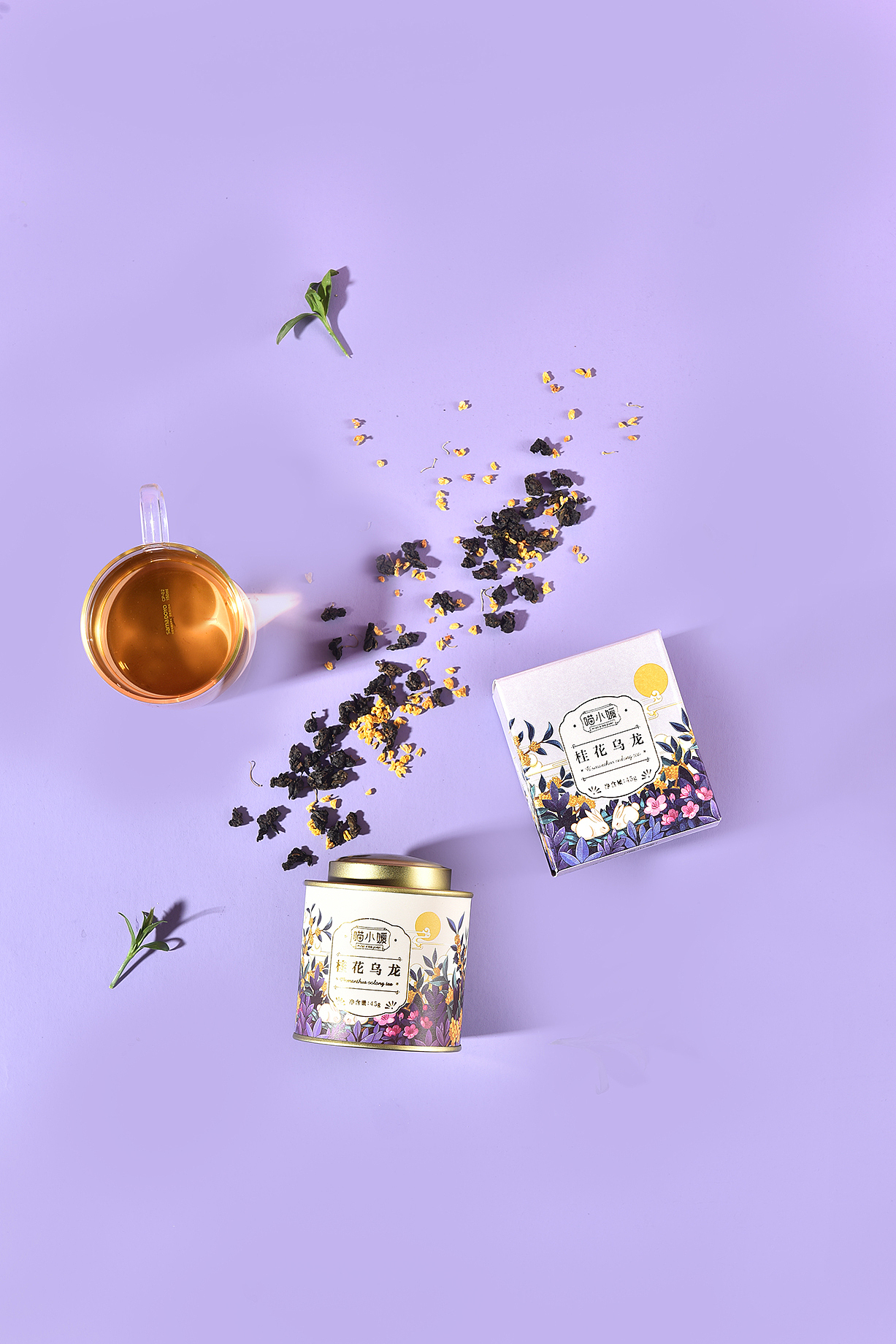 喵小媛桂花乌龙（图ZMjAxOTcyOTky） - 商业插画 - 站酷设计师喵小媛原创素材 - 站酷ZCOOL