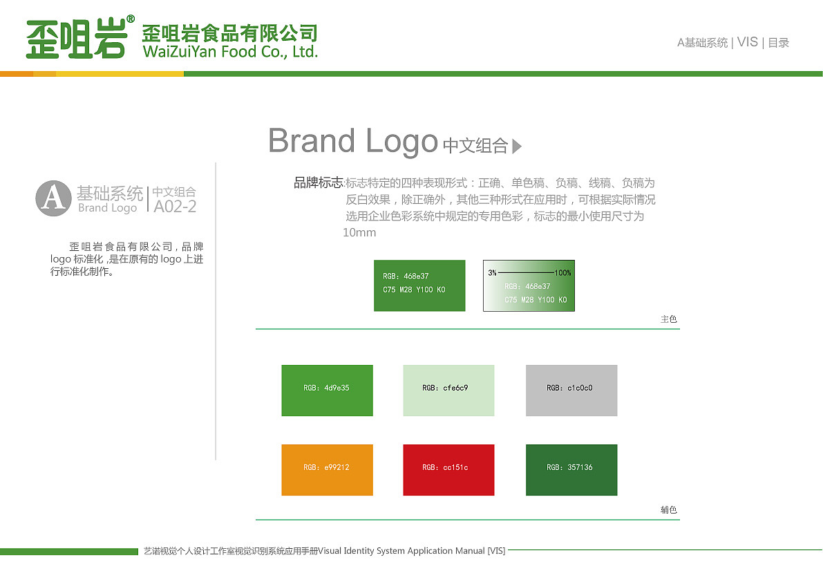 歪咀岩食品vis视觉识别（图ZMTQ1NTUzNjA4） - 品牌 - 站酷设计师金螺旋品牌设计原创素材 - 站酷ZCOOL
