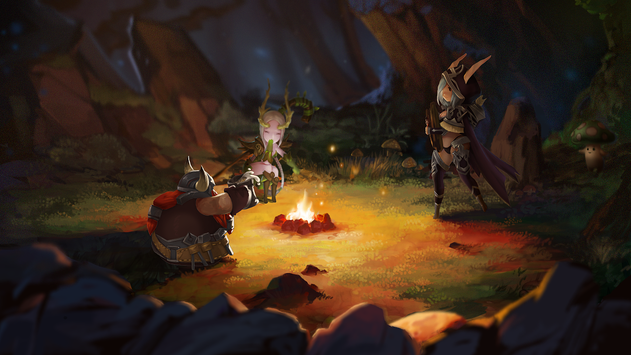 《寒冰皇冠》项目的一些美术图