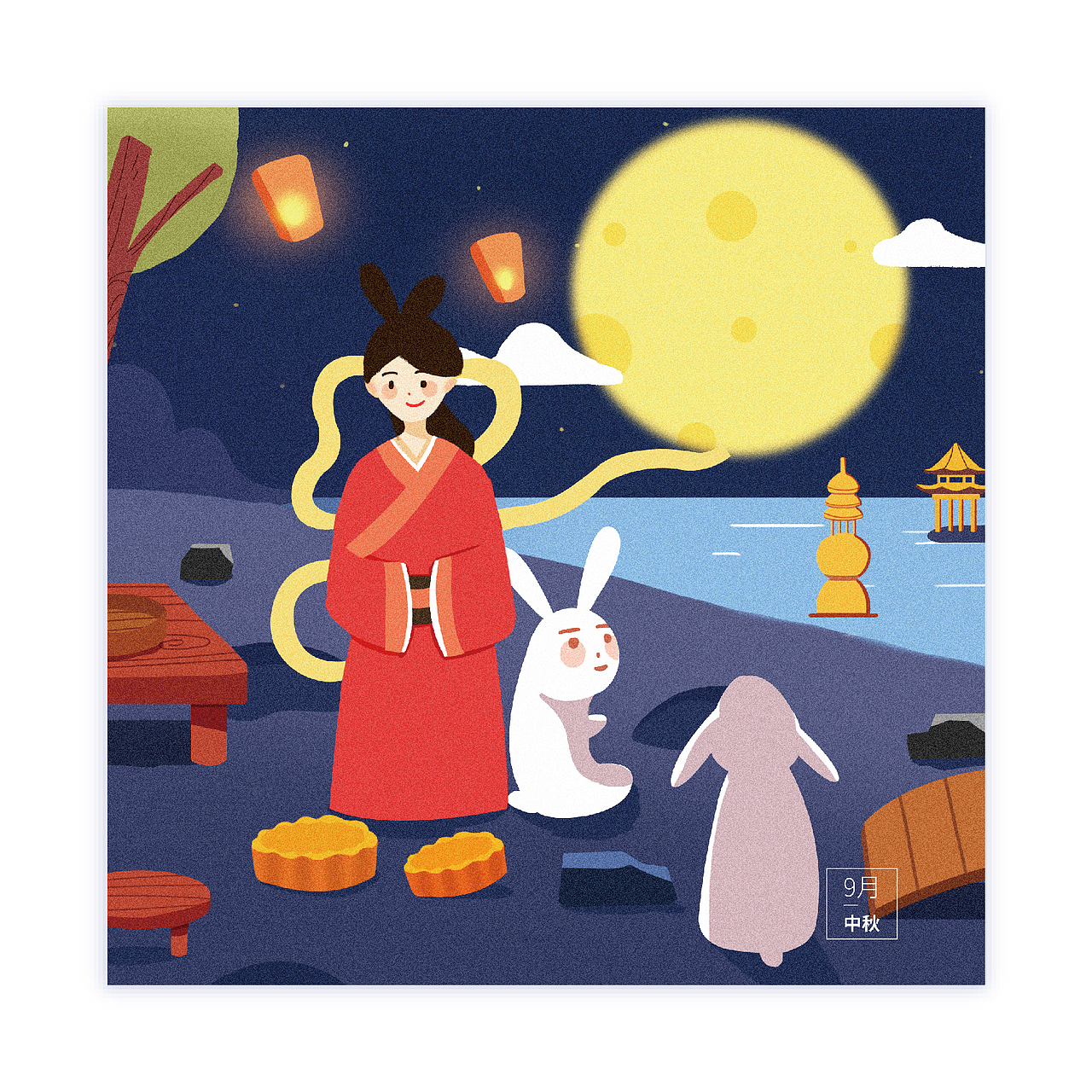 騰訊廣告臺(tái)歷（圖ZMTQyMzM5OTQ0） - 商業(yè)插畫(huà) - 站酷設(shè)計(jì)師浪人公子原創(chuàng)素材 - 站酷ZCOOL