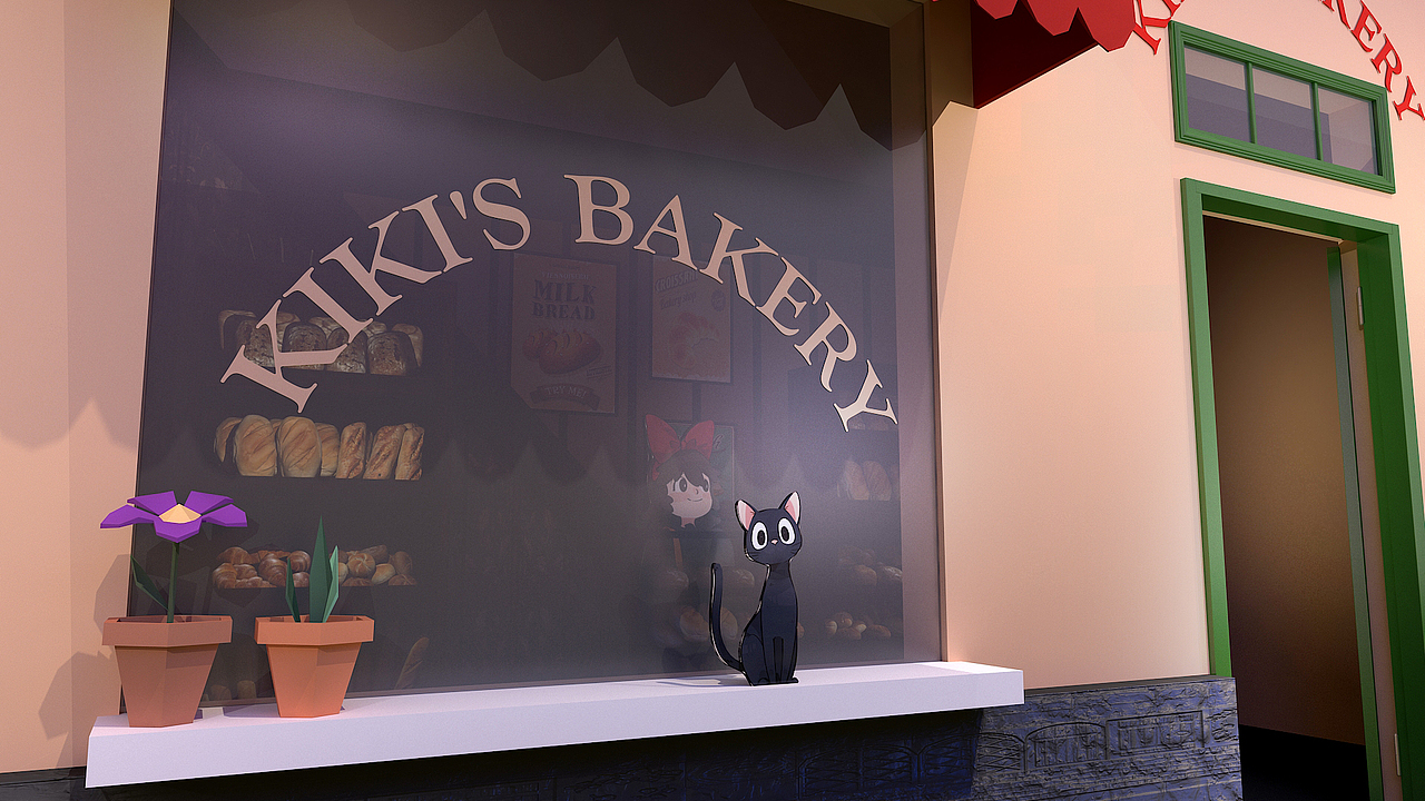 魔女宅急便IP展（图ZMjkyNDIxNTky） - 场景 - 站酷设计师lanxingd2原创素材 - 站酷ZCOOL