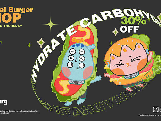 虛擬漢堡店??（個(gè)人主頁-ZNTM4NjI2MDQ=） - 兒童插畫 - 站酷設(shè)計(jì)師一只奶原創(chuàng)素材 - 站酷ZCOOL