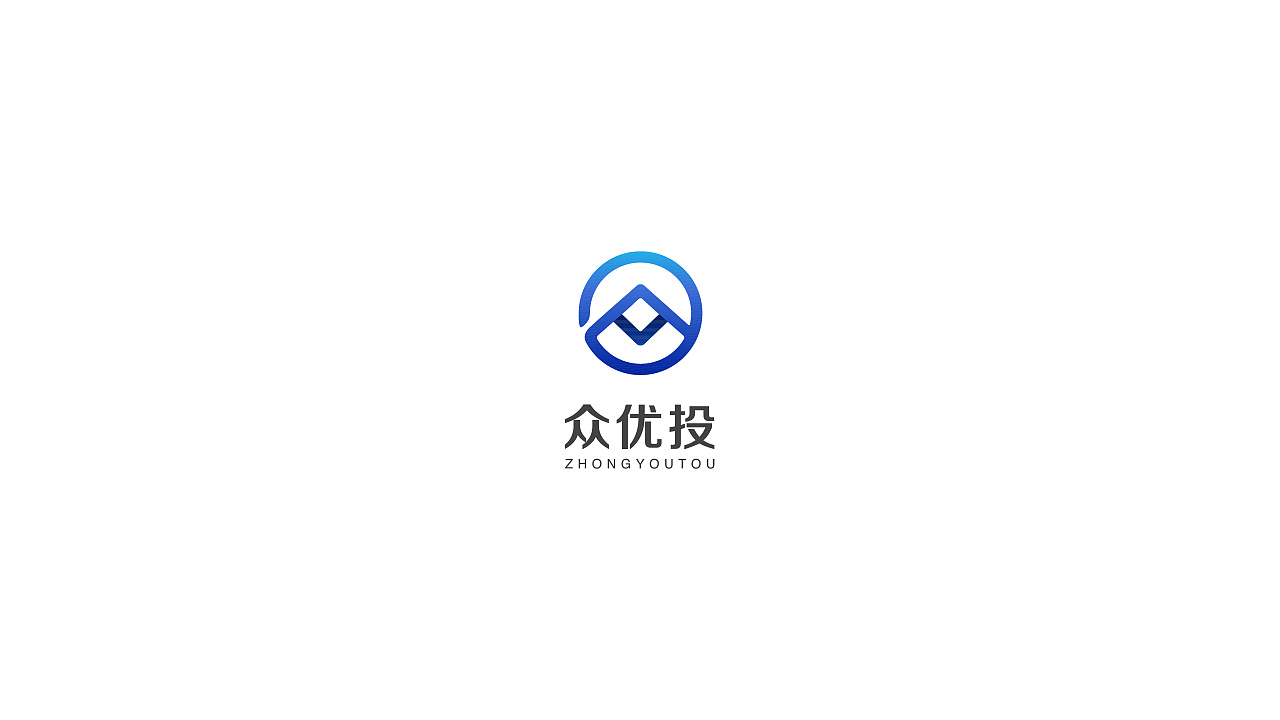 众优投 金融投资app logo设计