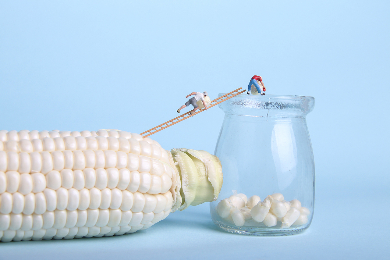 微观创意摄影玉米