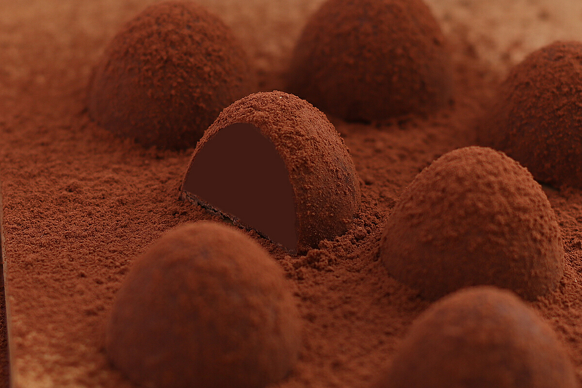 chocolate丨零基础在家自制4种松露巧克力