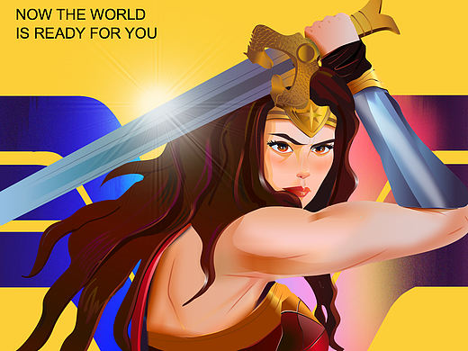 神奇奇奇奇奇的女俠（個(gè)人主頁(yè)-ZMjIyNDMzNTY=） - 商業(yè)插畫(huà) - 站酷設(shè)計(jì)師mamalina原創(chuàng)素材 - 站酷ZCOOL