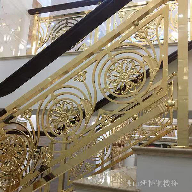 别墅铜楼梯护栏酒店铜艺护栏耐看设计（图ZMjUyNjAxMjQw） - 家装设计 - 站酷设计师13266379425新特原创素材 - 站酷ZCOOL