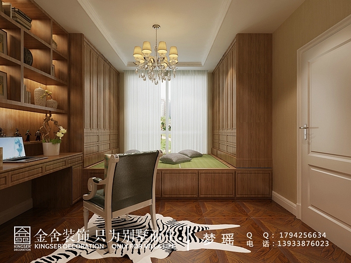 天山九峯210平米欧式风格装修效果图