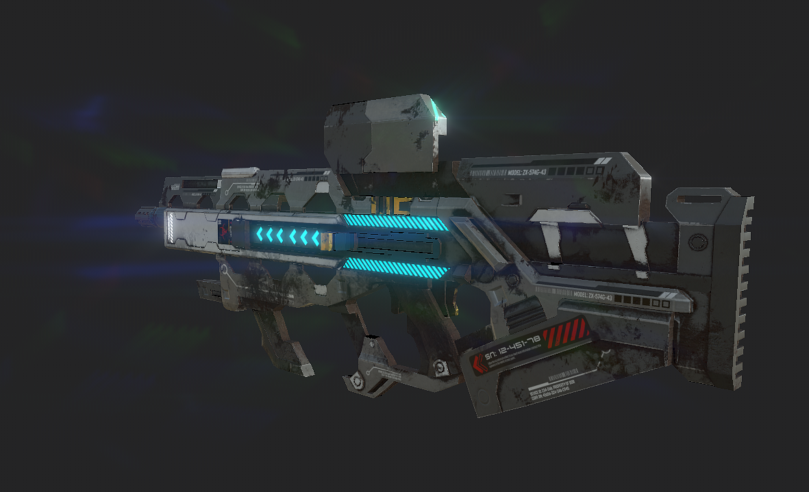 3d次世代未来科技枪