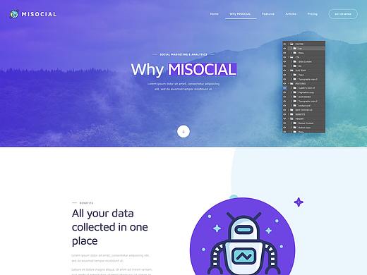 #免费提供源文件#web psd
