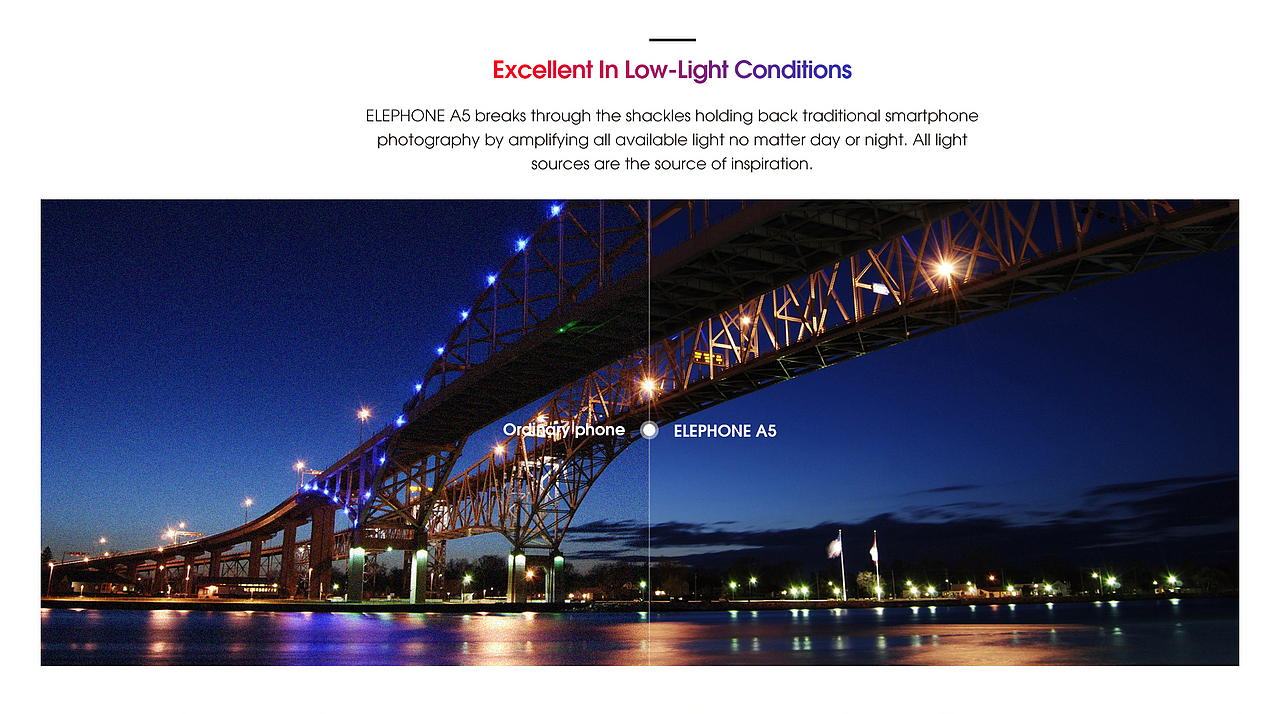 elephone-A5 详情页