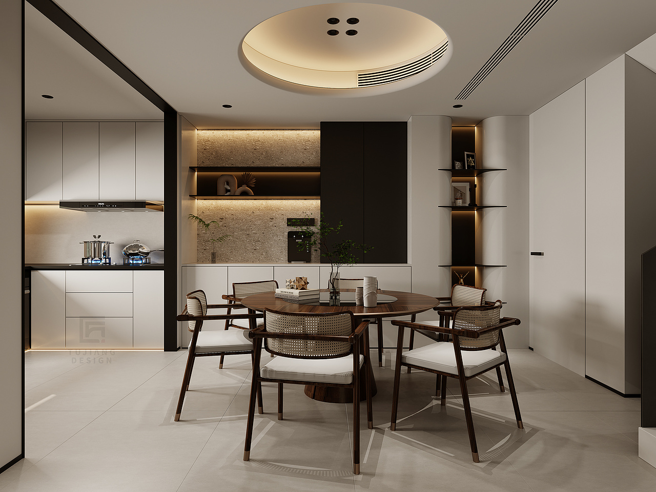 高级现代风:深色调带来的克制与高级感