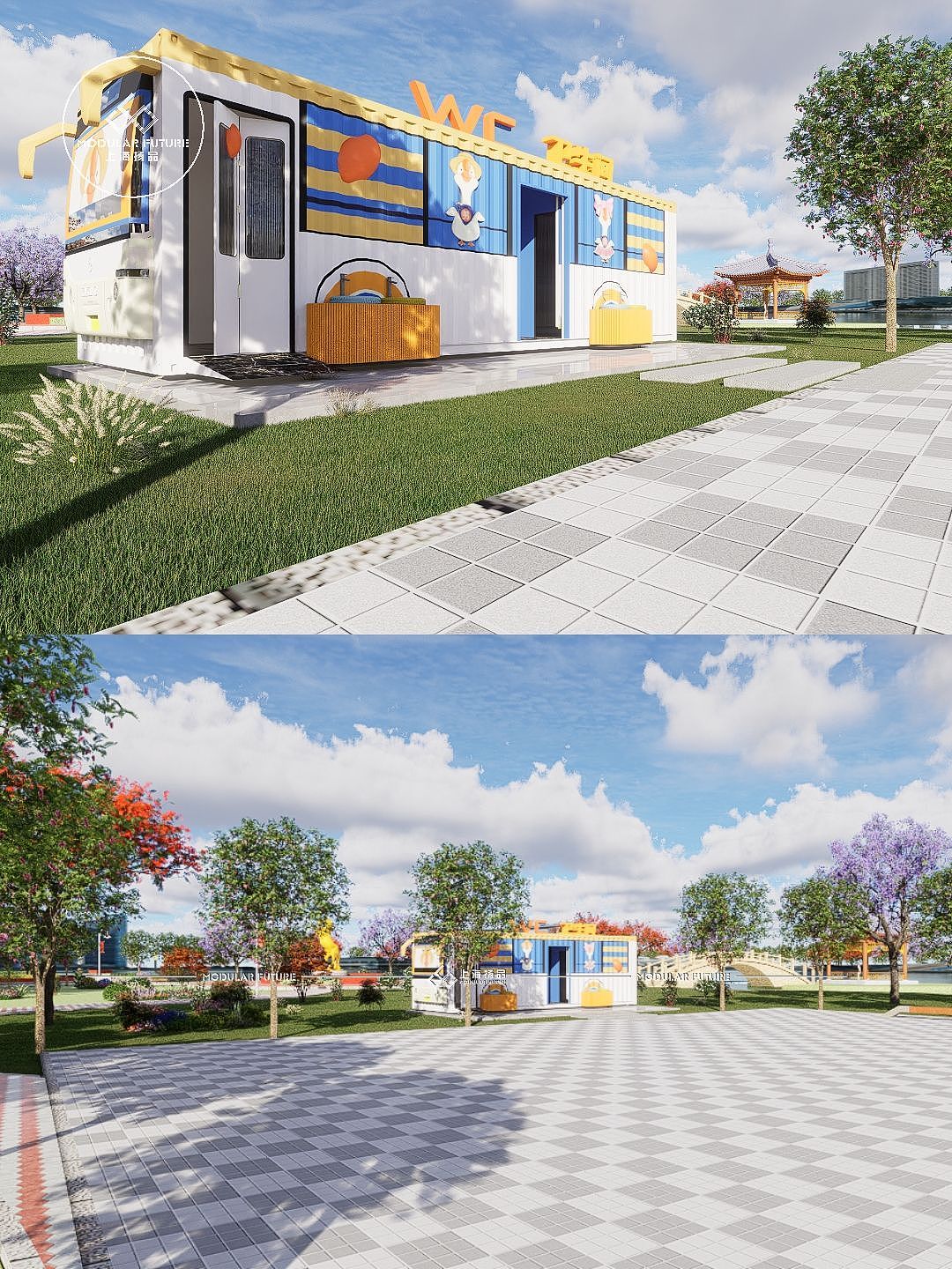 集装箱厕所 | 集装箱公共卫生间 | 集装箱洗手间